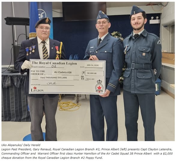 Legion Supports Cadets 2026